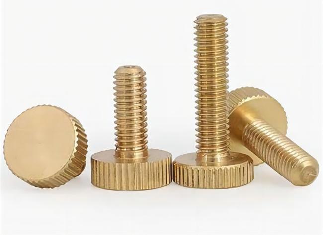 Brass T-Type Knurled Bolts