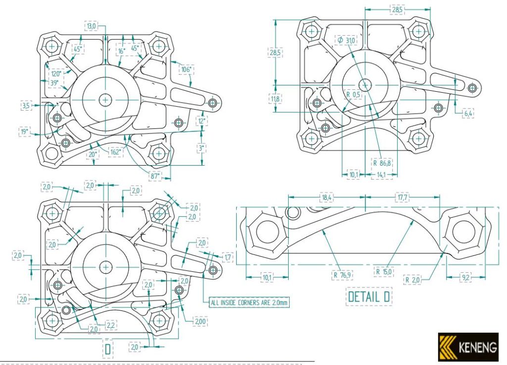 Specifications of 3D Printing Plastic Part-3