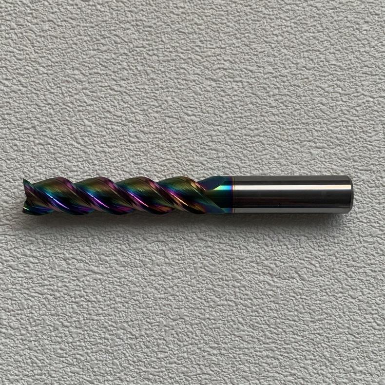 Tungsten Steel Colorful End Milling Cutter for Aluminum Supplier