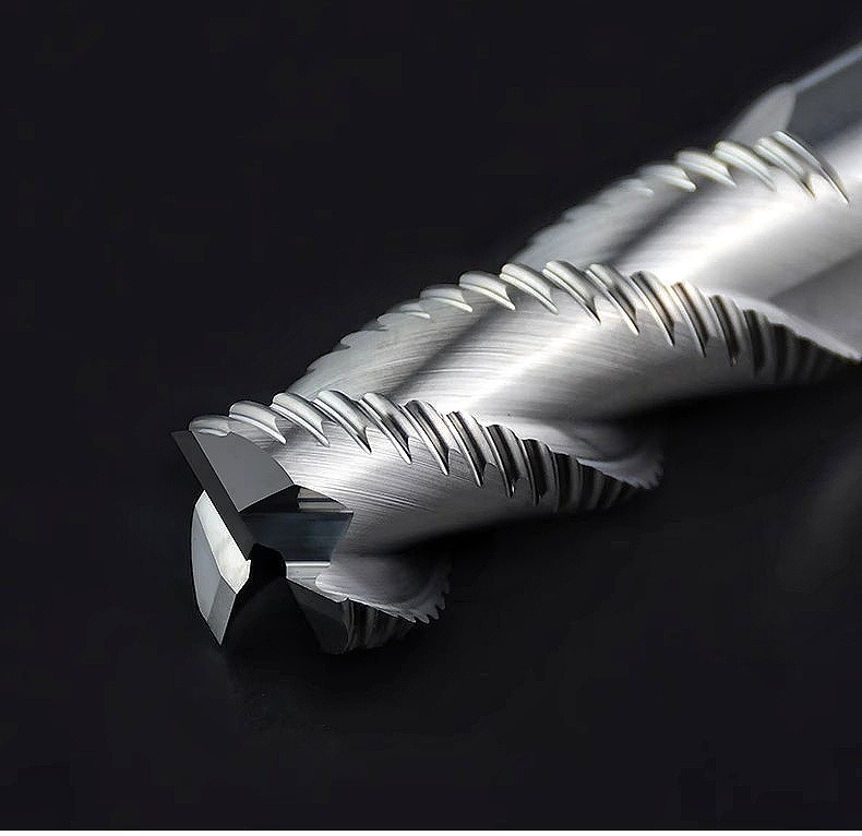 60-degree Tungsten Steel Roughing End Mill for Aluminum Supplier