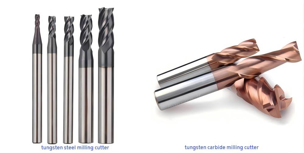 Tungsten Steel and Tungsten Carbide Milling Cutters