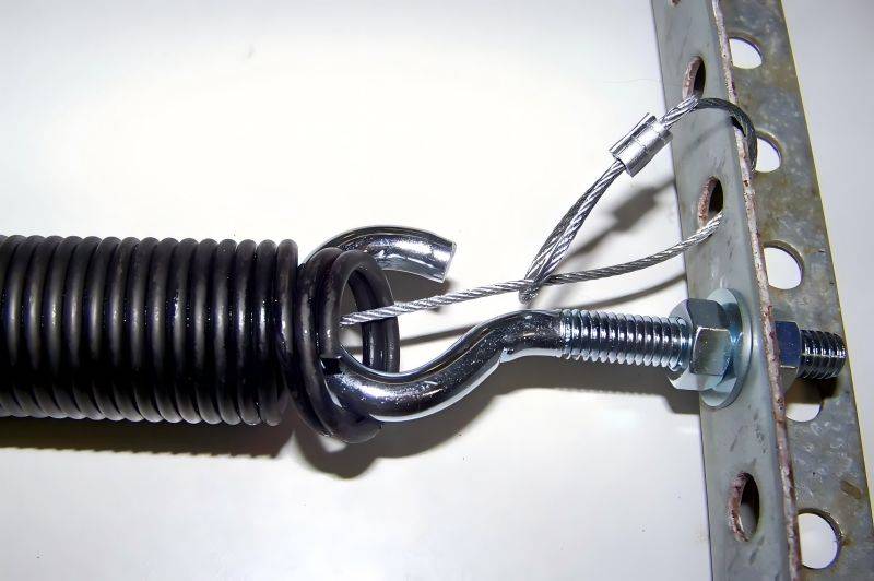 garage door extension spring use