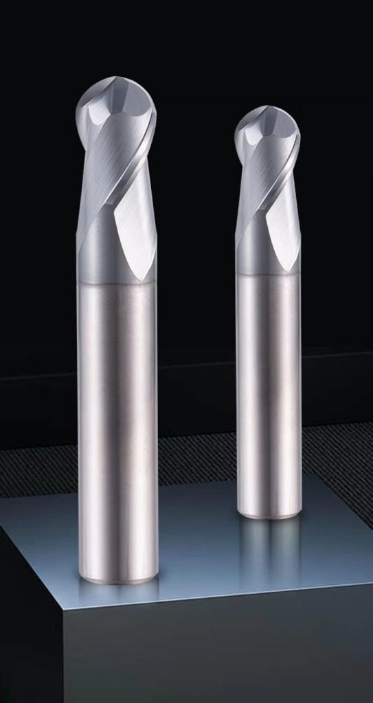 60-Degree Stainless Steel Ball Nose End Mill