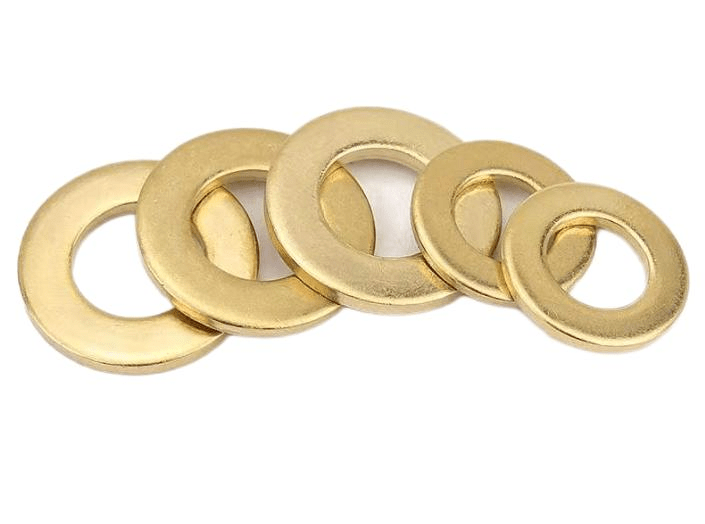 brass flat washers