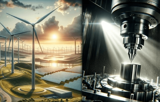 cnc machining in renewable energy sector