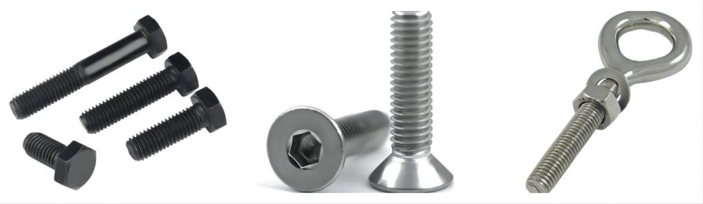 KENENG different type of bolts