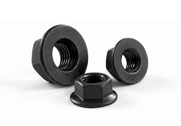 Hexagon Flange Nut with Flat Bottom