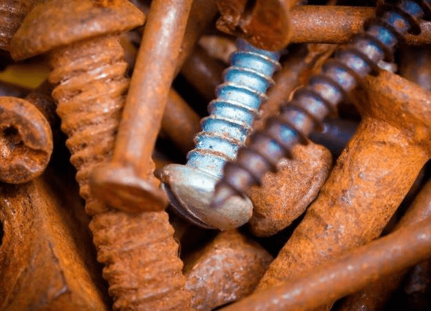 screws rust