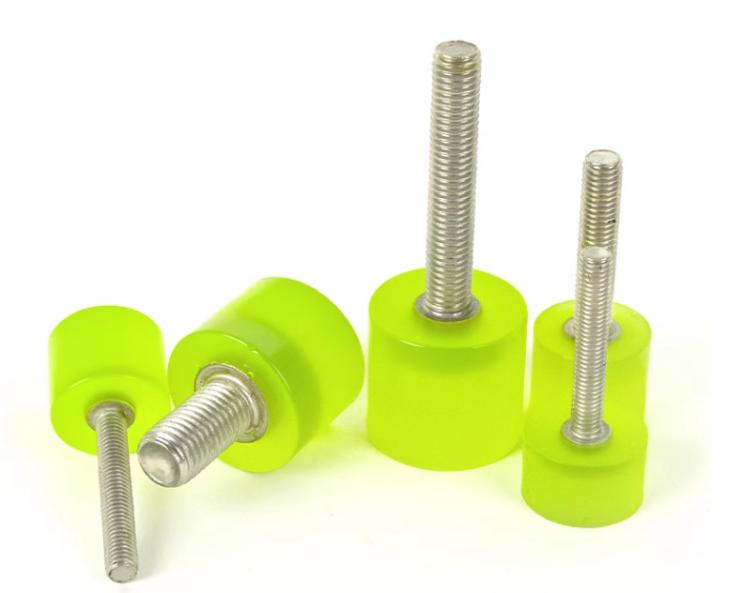 Rubber-coated Screws